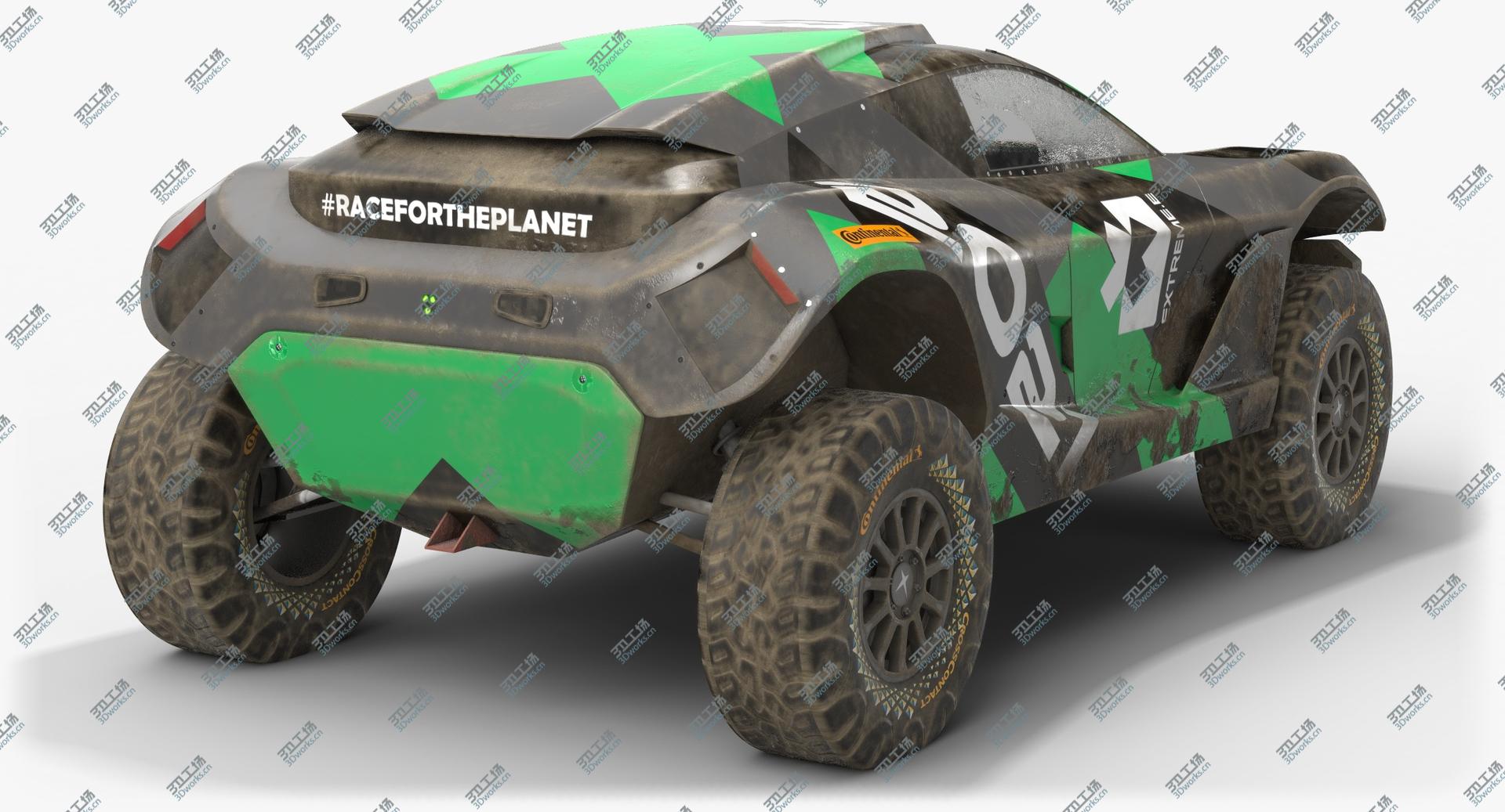 images/goods_img/2021040164/3D Extreme E ODYSSEY 21 E-SUV Season 2021 Dirty model/2.jpg